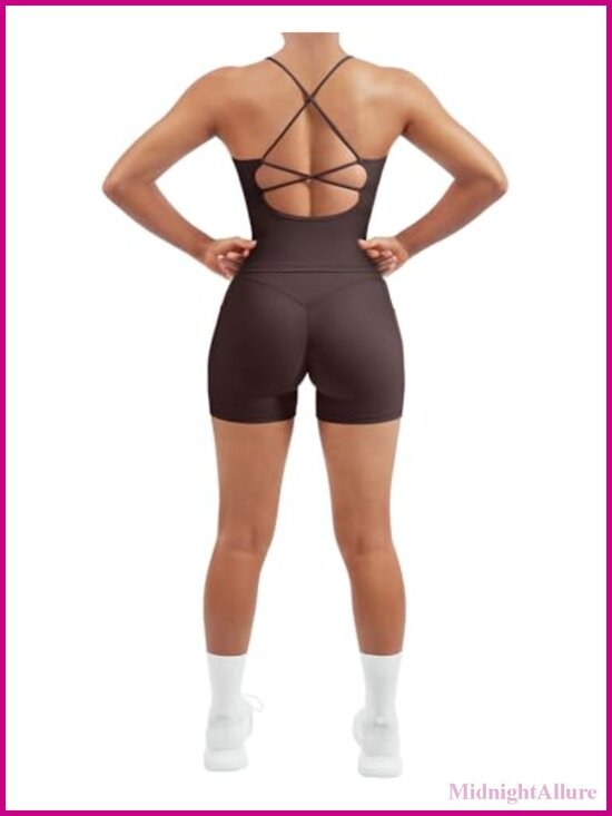 Tops - 2 Piece Workout Set Padded Tank Top Tummy Control Leggings